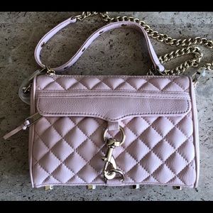 Rebecca Minkoff Quilted Mini Mac - Quartz